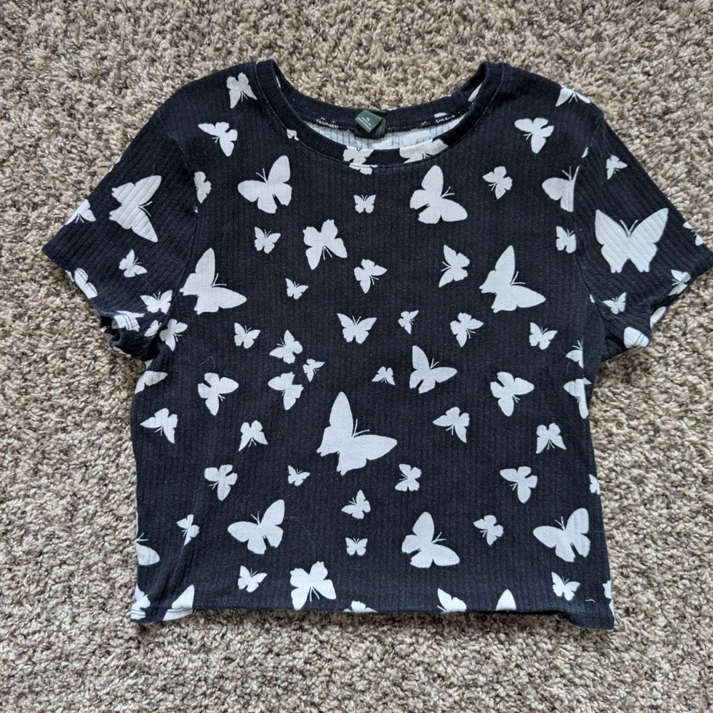 Butterfly Crop Top